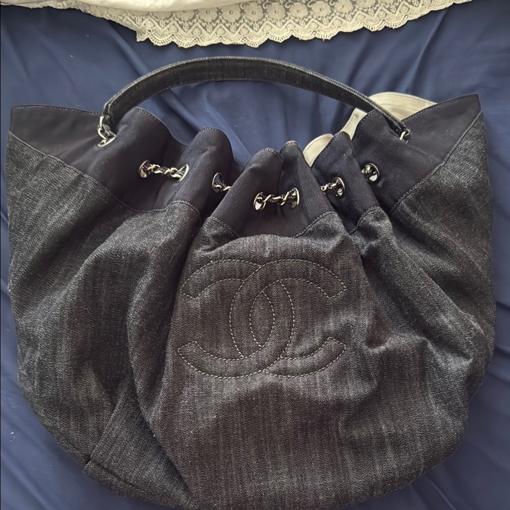 Chanel Denim Tote Bag